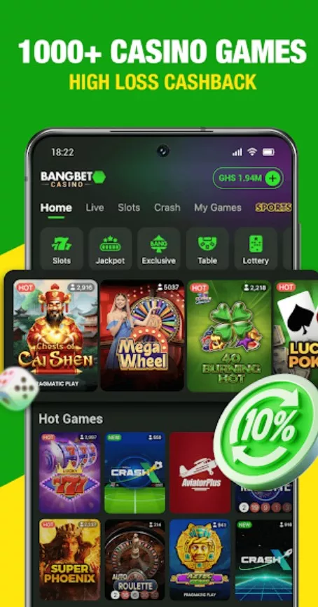 A terceira imagem do aplicativo, plataforma de apostas online com os melhores jogos de apostas e as maiores recompensas em dinheiro